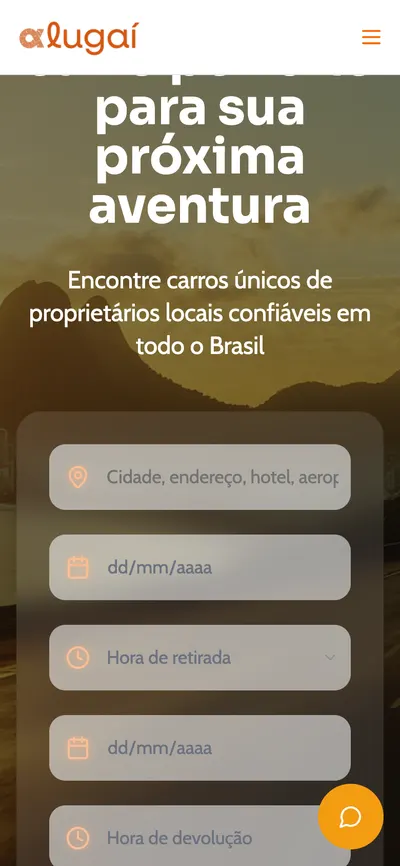 Alugaí — mobile
