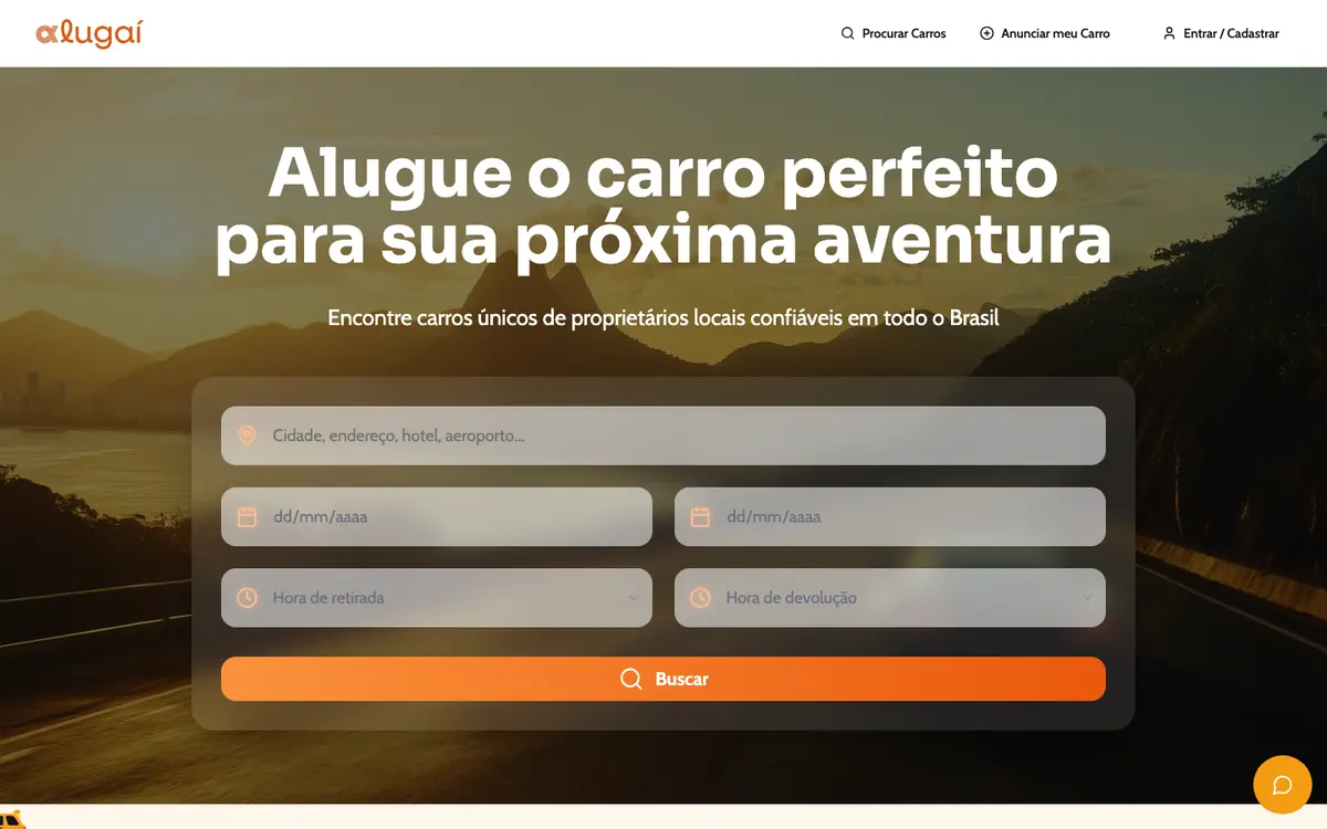 Alugaí — desktop